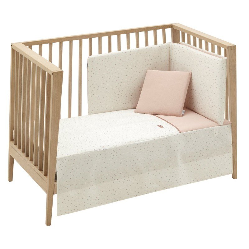 Cambrass JGO 2 PCS.COLCHA I-V. CUNA 70 MAGIA ROSA 70x140x3 CM