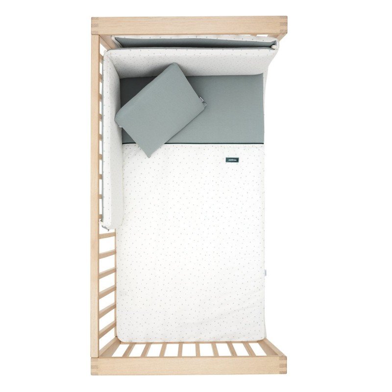 Cambrass JGO 2 PCS.COLCHA I-V. CUNA 70 MAGIA VERDE 70x140x3 CM