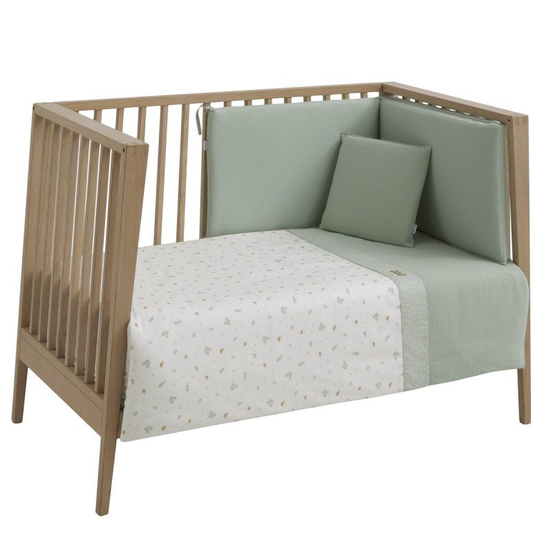 Cambrass JGO 2 PCS.F.NORDICA CUNA 60 ARDI VERDE 100x140x3 CM