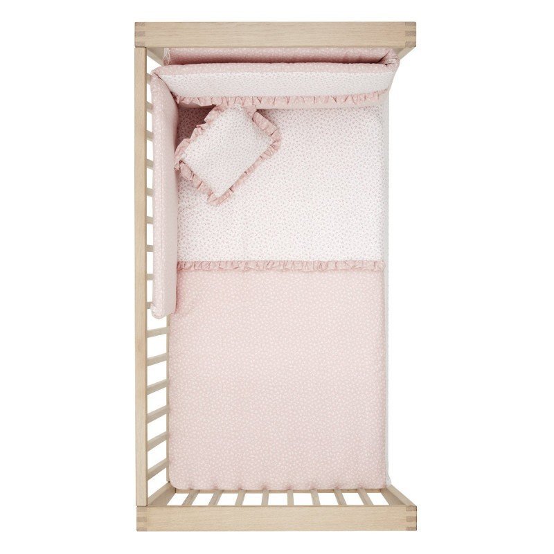 Cambrass JGO 2 PCS.F.NORDICA CUNA 60 LIBERTY ROSA 100x140x3 CM