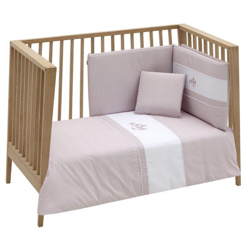 Cambrass JGO 2 PCS.F.NORDICA CUNA 60 MINI WINDSORD ROSA 100x140x3 CM