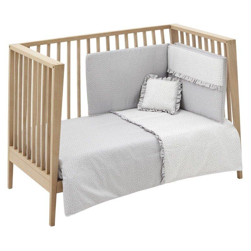 Cambrass JGO 2 PCS.F.NORDICA CUNA 70 LIBERTY GRIS 110x170x3 CM