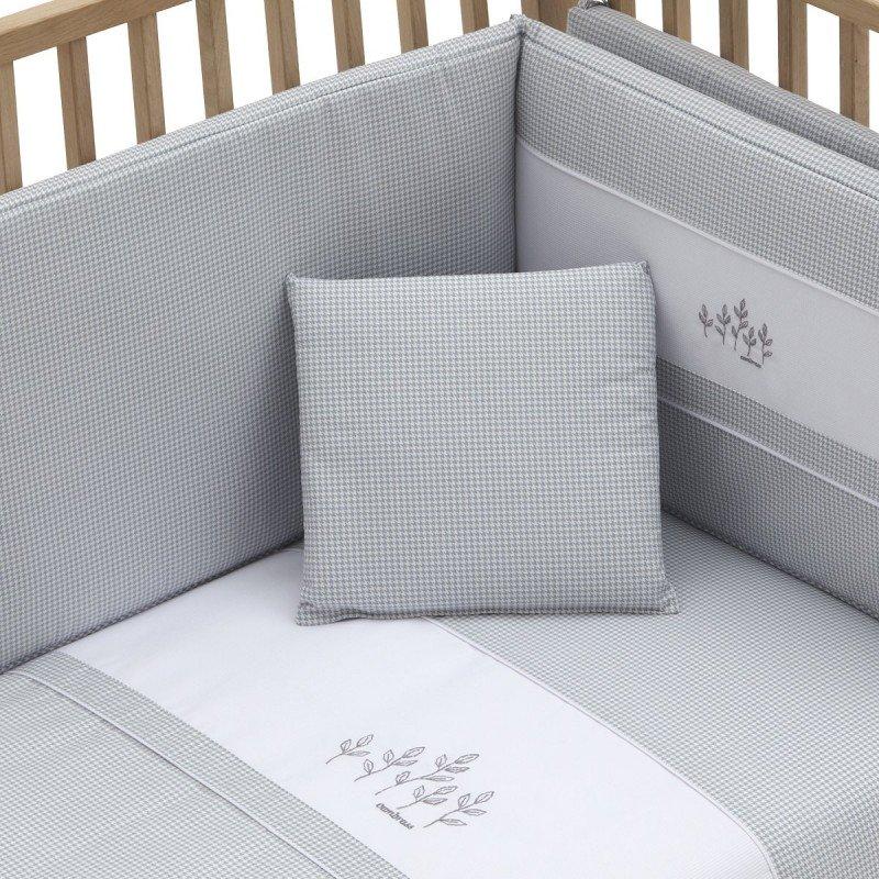 Cambrass JGO 2 PCS.F.NORDICA CUNA 70 MINI WINDSORD GRIS 110x170x3 CM