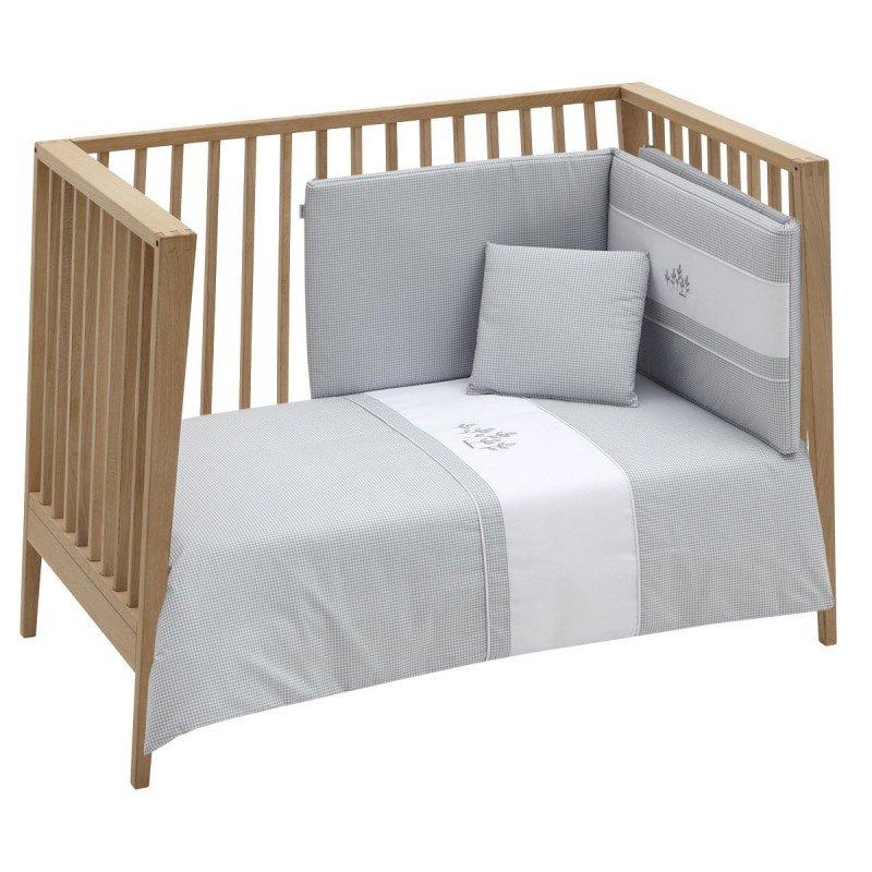 Cambrass JGO 2 PCS.F.NORDICA CUNA 70 MINI WINDSORD GRIS 110x170x3 CM