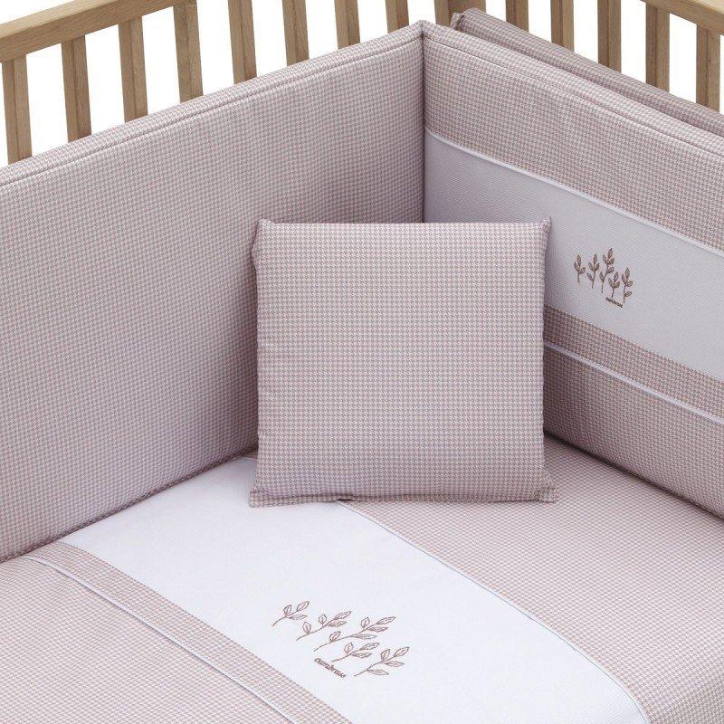 Cambrass JGO 2 PCS.F.NORDICA CUNA 70 MINI WINDSORD ROSA 110x170x3 CM