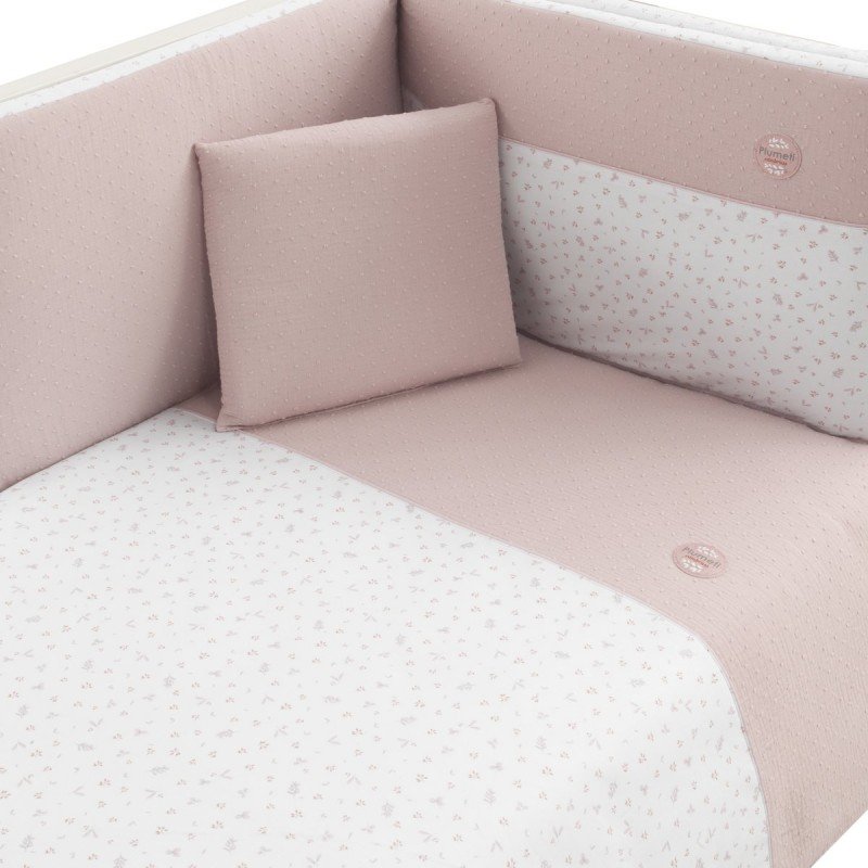 Cambrass JGO 2 PCS.F.NORDICA CUNA 70 PLUMETI ROSA 110x170x3 CM
