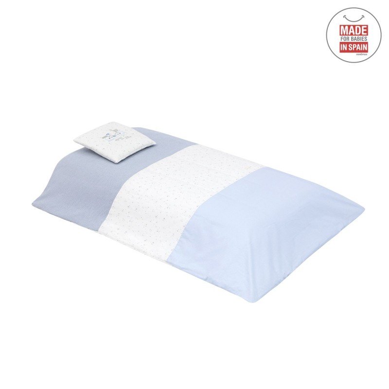 Cambrass JGO 2 PCS.F.NORDICA CUNA 70 SKY CELESTE 110x170x3 CM