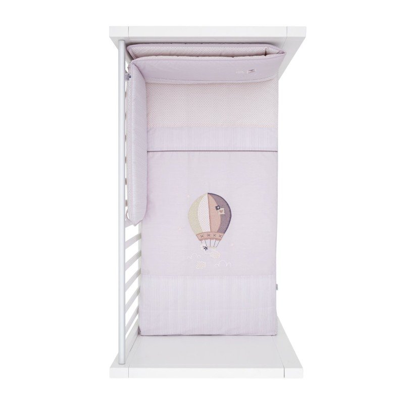 Cambrass JGO COLCHA I/V+PROT. (CUNA 60) 60x120 CM LAVANDA MALVA