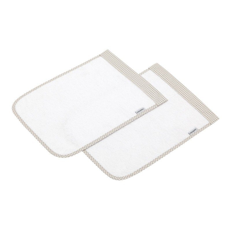 Cambrass JUEGO 2 TOALLAS MINI WINDSORD CRUDO 25x35x1 CM