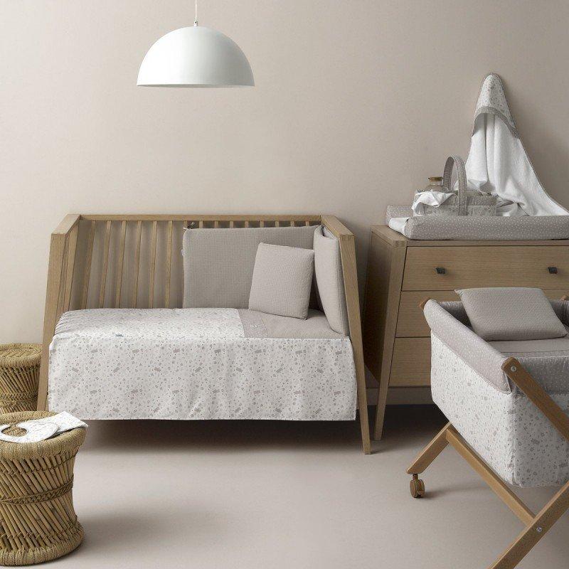 Cambrass MINICUNA TIJERA MADERA ABETE BEIGE/NATURAL 55x87x74 CM