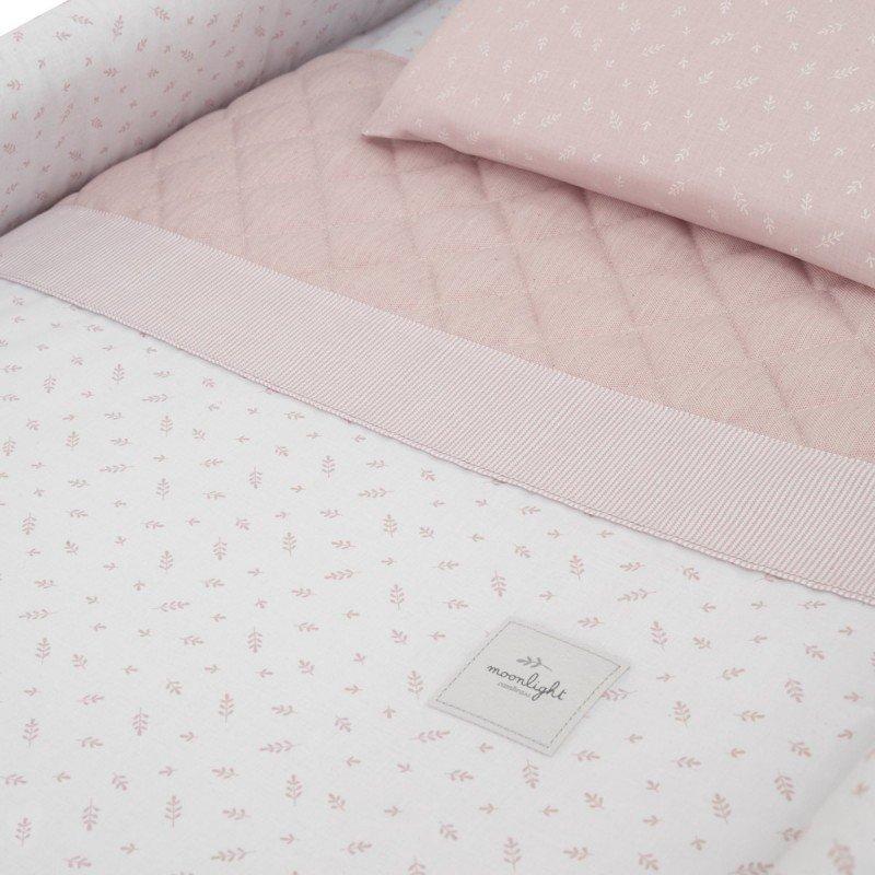 Cambrass MINICUNA TIJERA MADERA FRESCO ROSA/NATURAL 55x87x74 CM