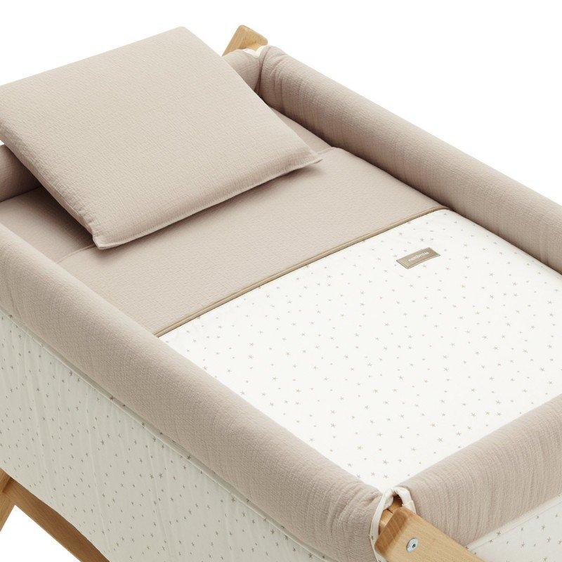 Cambrass MINICUNA TIJERA MADERA MAGIA BEIGE/NATURAL 55x87x74 CM