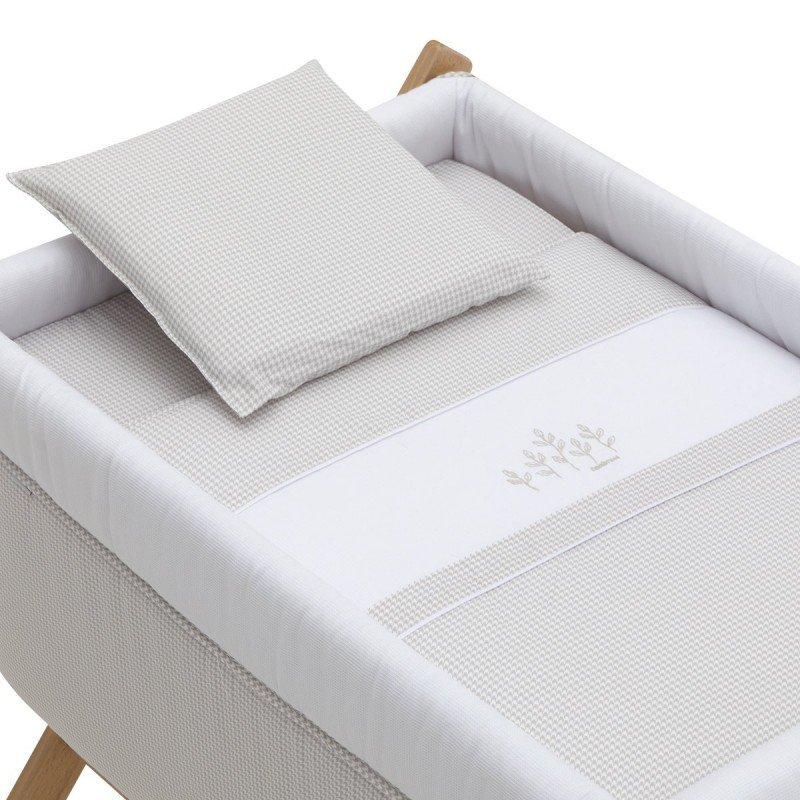 Cambrass MINICUNA TIJERA MADERA MINI WINDSORD CRUDO/NATURAL 55x87x74 CM