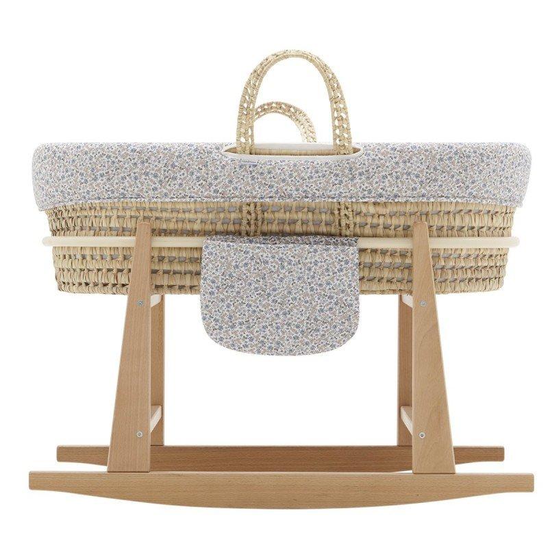 Cambrass MOISES BEBE MIO CUCO + PATAS ALABAMA FLOW.IN BEIGE/PINK 49x80x61 CM