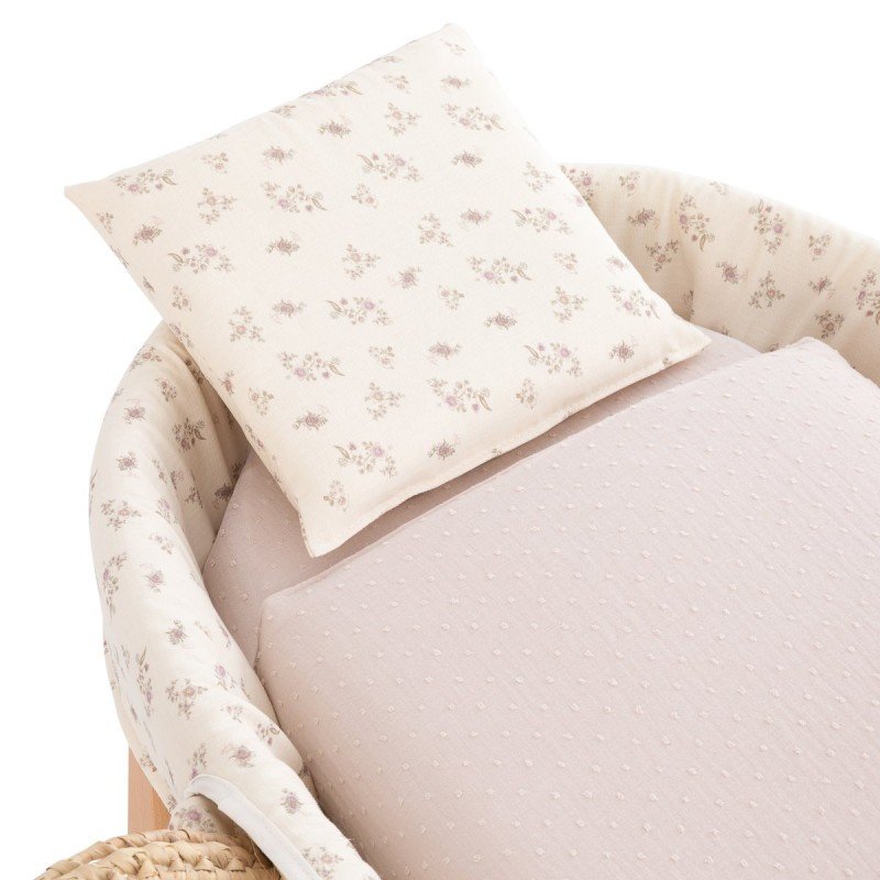 Cambrass MOISES BEBE MIO CUCO + PATAS ANNAPOLIS FLORES/LAVANDA 49x80x61 CM