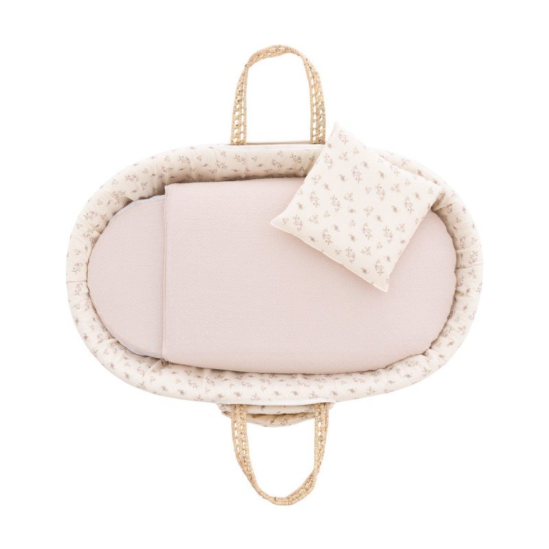 Cambrass MOISES BEBE MIO CUCO + PATAS ANNAPOLIS FLORES/LAVANDA 49x80x61 CM