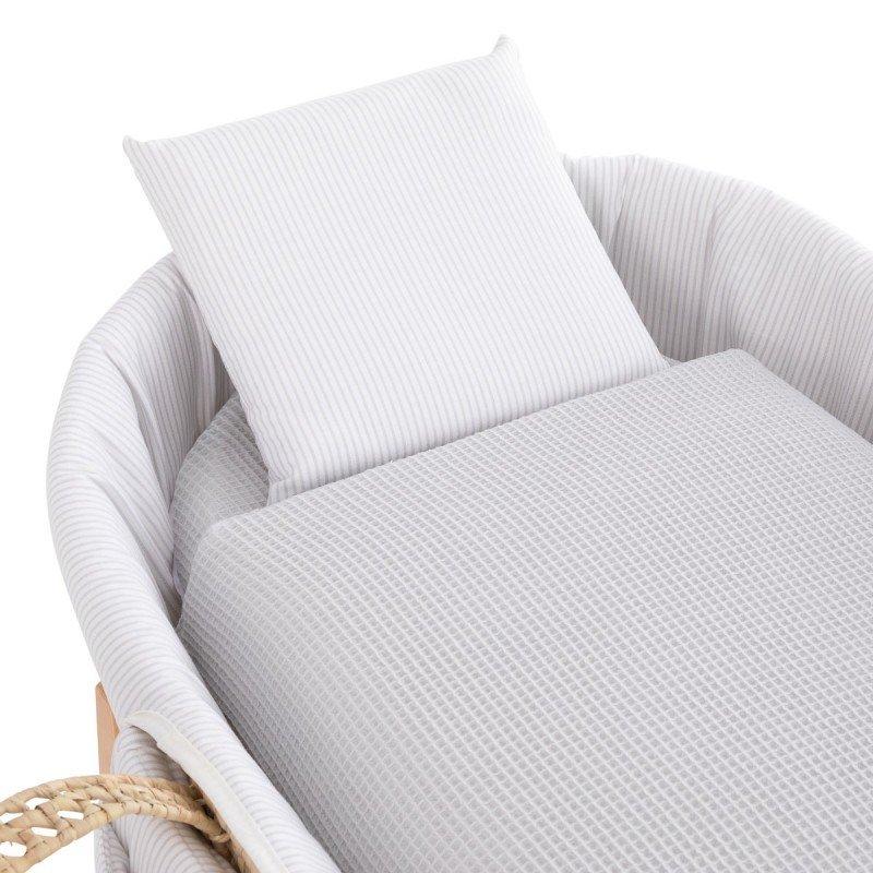 Cambrass MOISES BEBE MIO CUCO + PATAS PIERRE RAYA GRIS/GRIS 49x80x61 CM