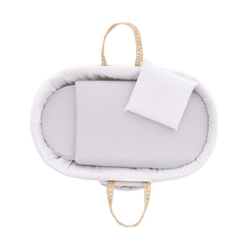 Cambrass MOISES BEBE MIO CUCO + PATAS PIERRE RAYA GRIS/GRIS 49x80x61 CM