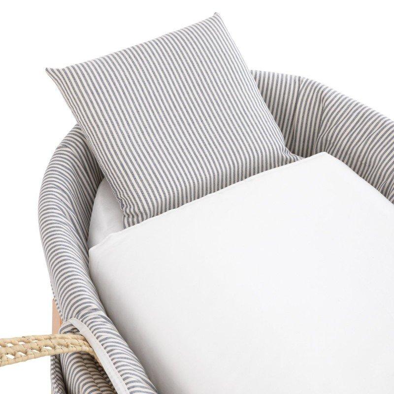 Cambrass MOISES BEBE MIO CUCO + PATAS PORTLAND RAYA GRIS/PIQUE 49x80x61 CM