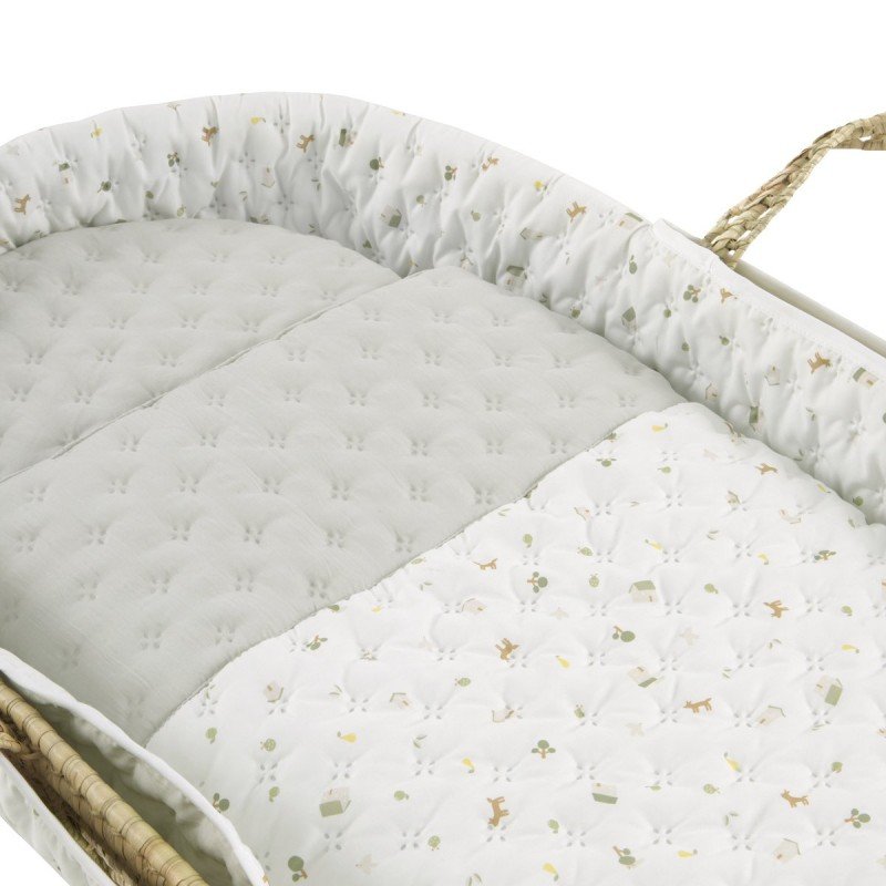 Cambrass MOISES DE PALMA ACOLCHADO UNE HOUSE MINT 39x80x25 CM