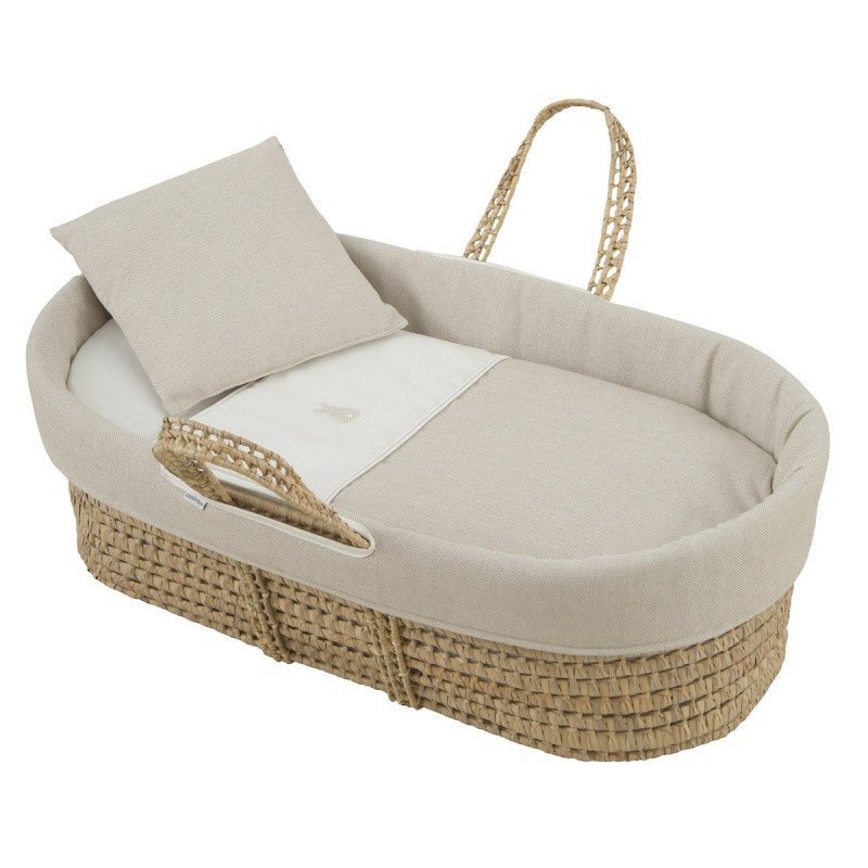 Cambrass MOISES DE PALMA ACOLCHADO UNE LINO BEIGE 39x80x25 CM