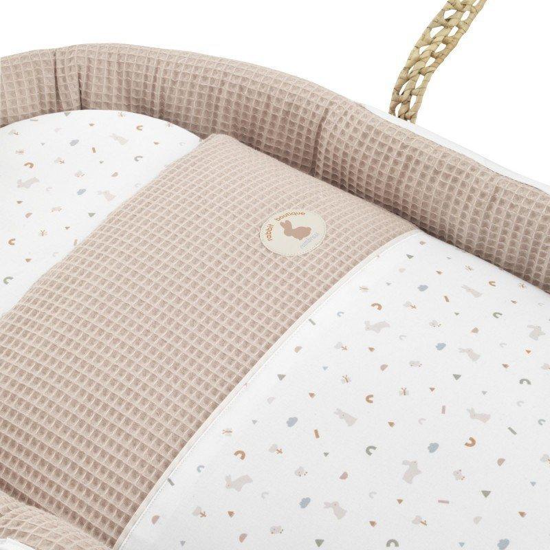 Cambrass MOISES DE PALMA ACOLCHADO UNE RABBIT BEIGE 39x80x25 CM