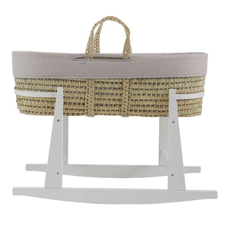 Cambrass MOISES PALMA ACOLCH+PATA M.BCO ABETE BEIGE/BCO 39x80x25 CM