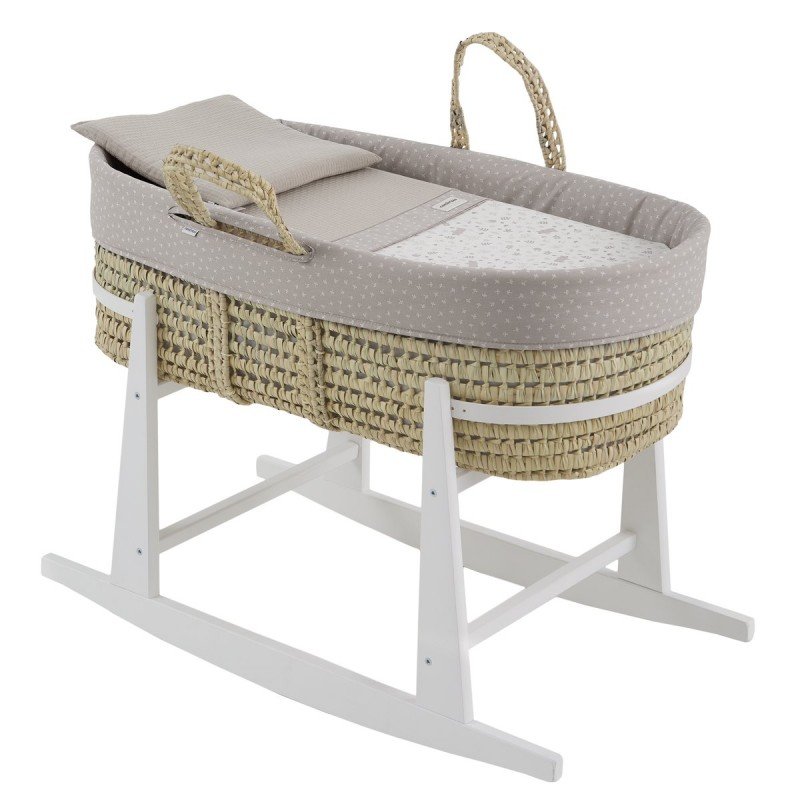 Cambrass MOISES PALMA ACOLCH+PATA M.BCO ABETE BEIGE/BCO 39x80x25 CM