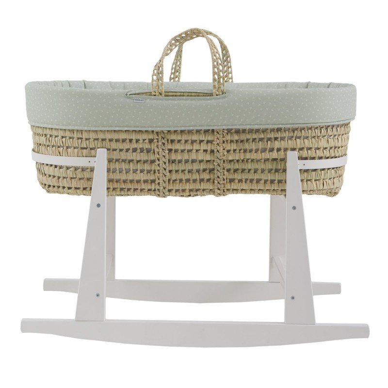 Cambrass MOISES PALMA ACOLCH+PATA M.BCO ARDI VERDE/BLANCO 39x80x25 CM