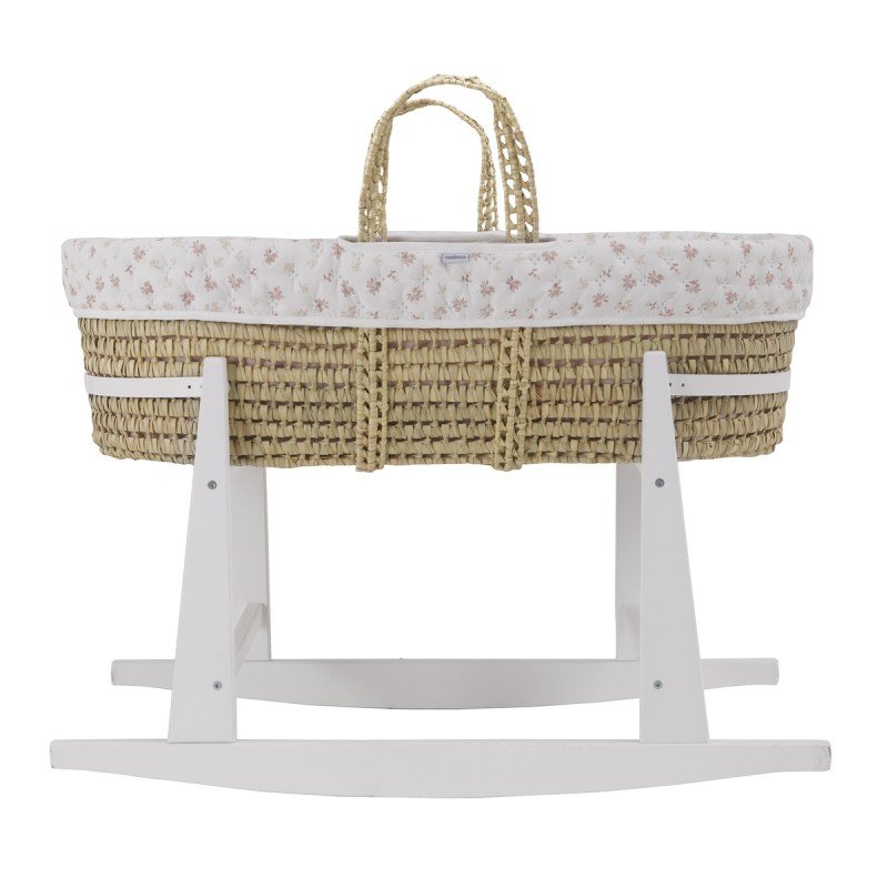 Cambrass MOISES PALMA ACOLCH+PATA M.BCO BRANCH ROSA 39x80x25 CM