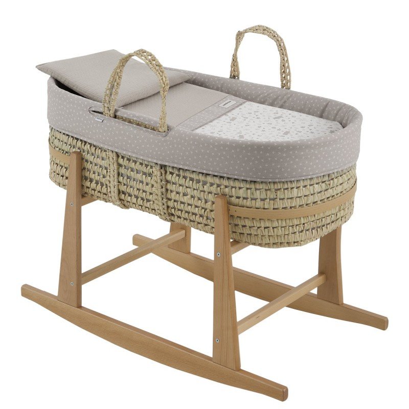 Cambrass MOISES PALMA ACOLCH+PATA M.NAT ABETE BEIGE/NATURAL 39x80x25 CM