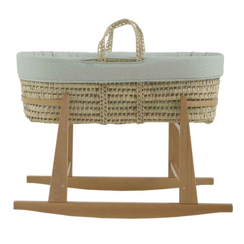 Cambrass MOISES PALMA ACOLCH+PATA M.NAT ARDI VERDE/NATURAL 39x80x25 CM