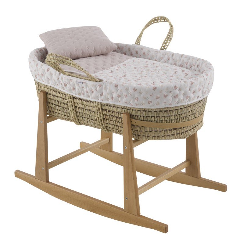 Cambrass MOISES PALMA ACOLCH+PATA M.NAT BRANCH ROSA 39x80x25 CM