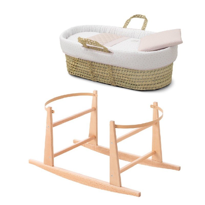 Cambrass MOISES PALMA ACOLCH+PATA M.NAT FRESCO ROSA/NATURAL 39x80x25 CM