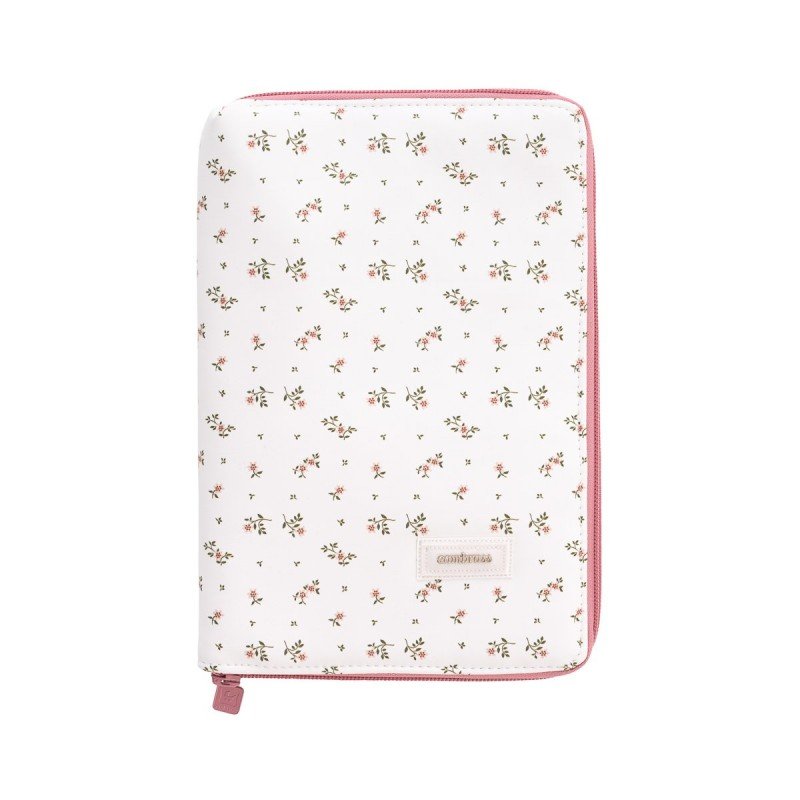 Cambrass PORTADOCUMENTOS AURA BEIGE/FLORES 3x19x27 CM