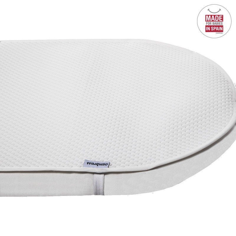 Cambrass PROTEC.COLCHON 3D-MOISES/CARRO 33x80x1 CM LISO E UNICO