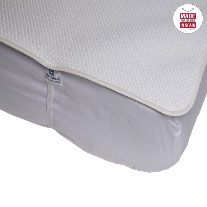 Cambrass PROTECTOR COLCHON 3D-CUNA 60 60x120x1 CM LISO E UNICO
