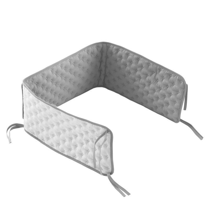 Cambrass PROTECTOR CUNA DOCCO 135x22x3 CM SOFT GRIS