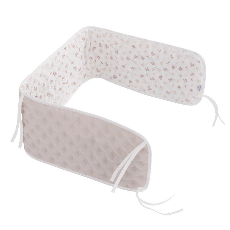 Cambrass PROTECTOR CUNA DOCO 135x22x3 CM BRANCH ROSA