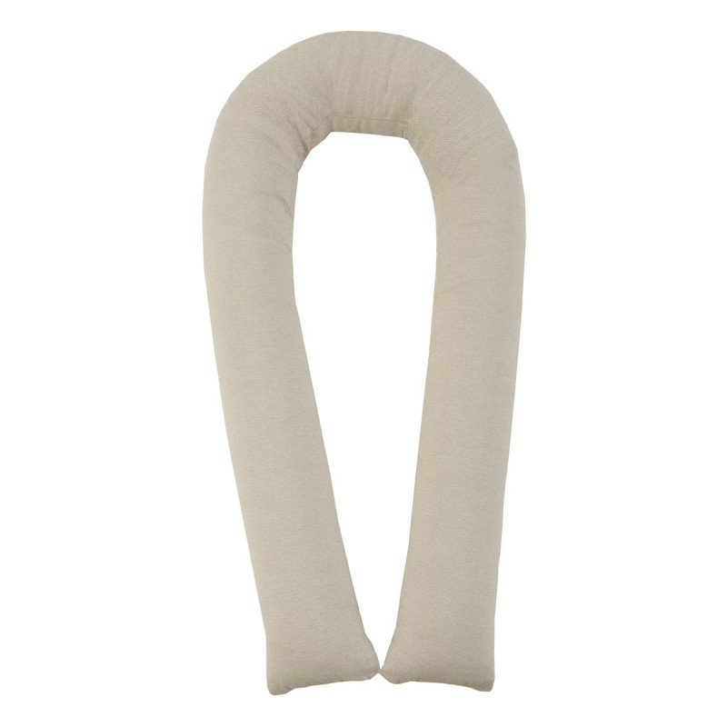 Cambrass RULO COJIN CUNA DECORATIVO 15x225x10 CM LINO BEIGE