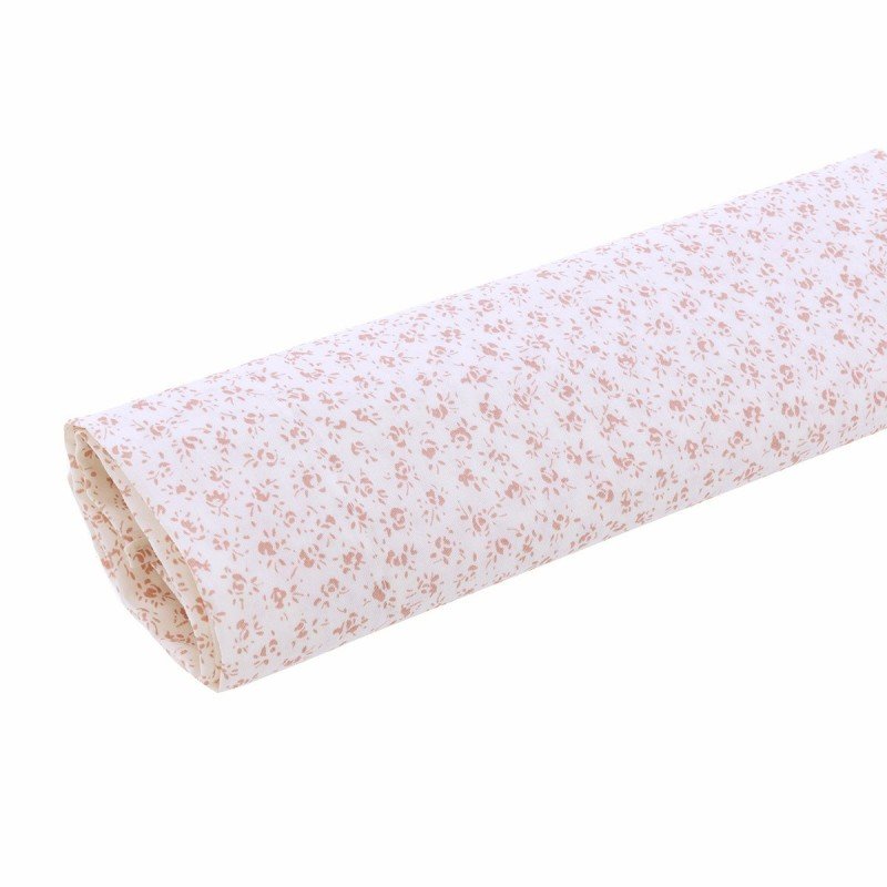 Cambrass SABANA CUNA 3 PCS (CUNA 60) 100x165x1 CM LIBERTY ROSA