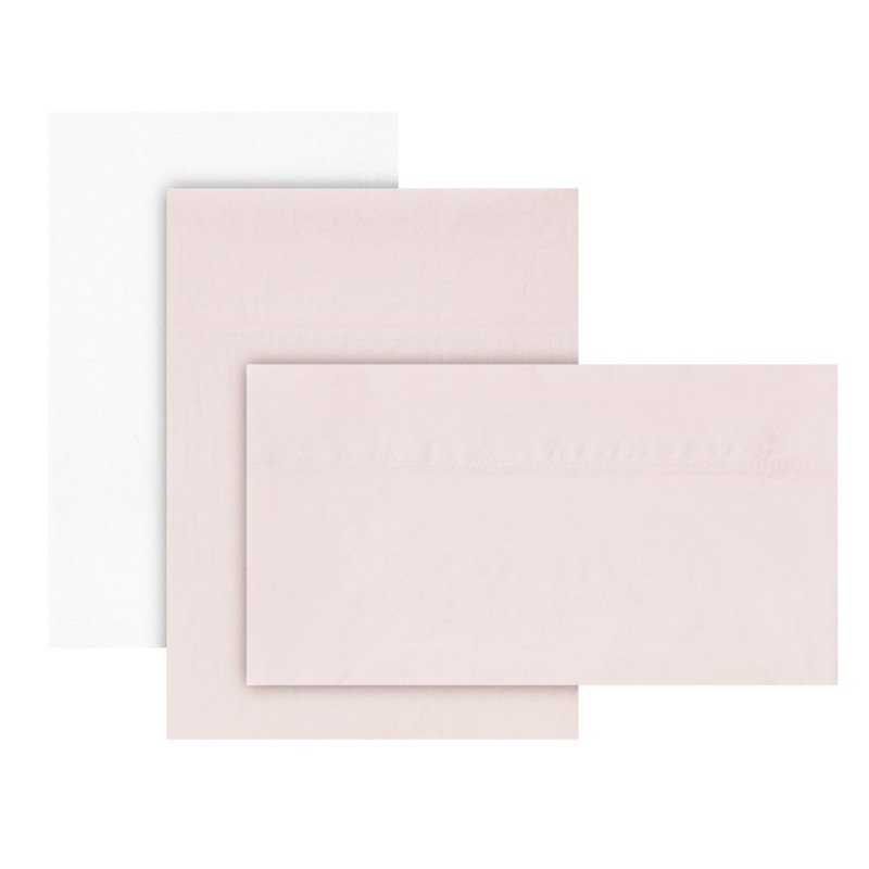 Cambrass SABANA CUNA 3 PCS (CUNA 60) 60x120x1 CM SOFT ROSA