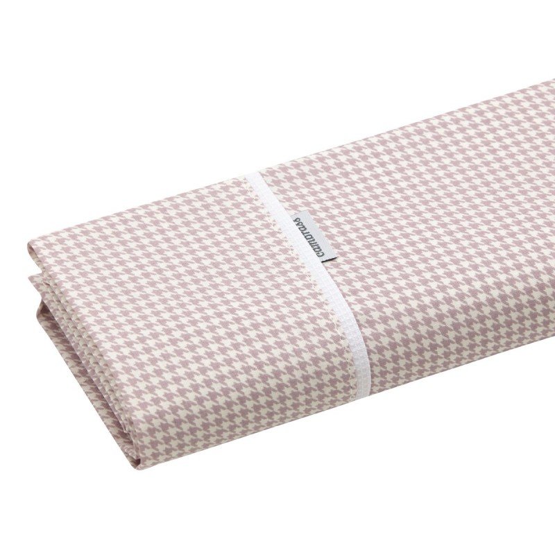 Cambrass SABANA CUNA 3 PCS (CUNA 70) 120x180x1 CM MINI WINDSORD ROSA