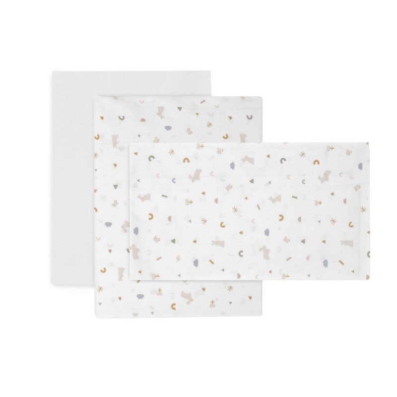 Cambrass SABANA MINICUNA 3 PCS 80x120x1 CM RABBIT BEIGE