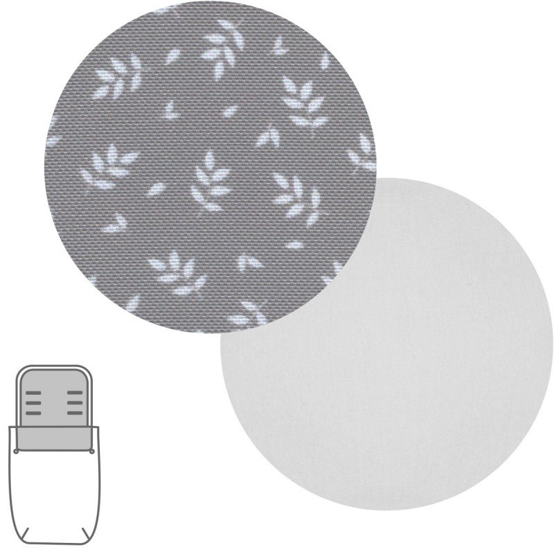 Cambrass SACO CAPAZO + COLCHONETA FRESH GRIS 35x80x6 CM