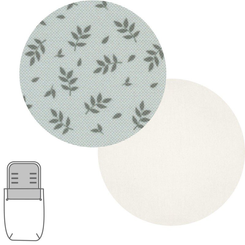 Cambrass SACO CAPAZO + COLCHONETA FRESH MINT 35x80x6 CM