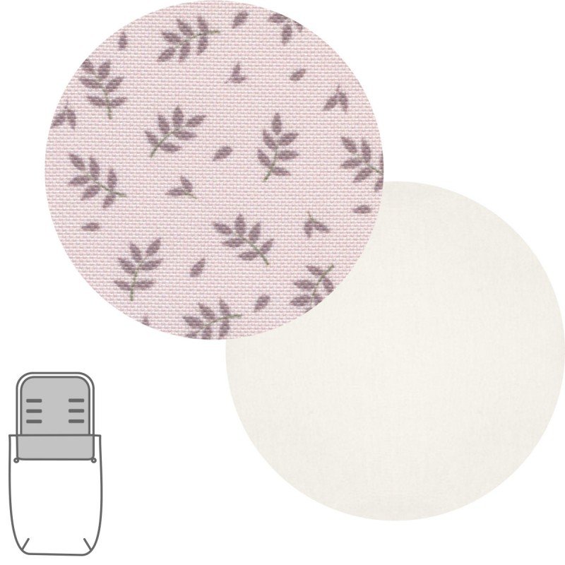 Cambrass SACO CAPAZO + COLCHONETA FRESH ROSA 35x80x6 CM