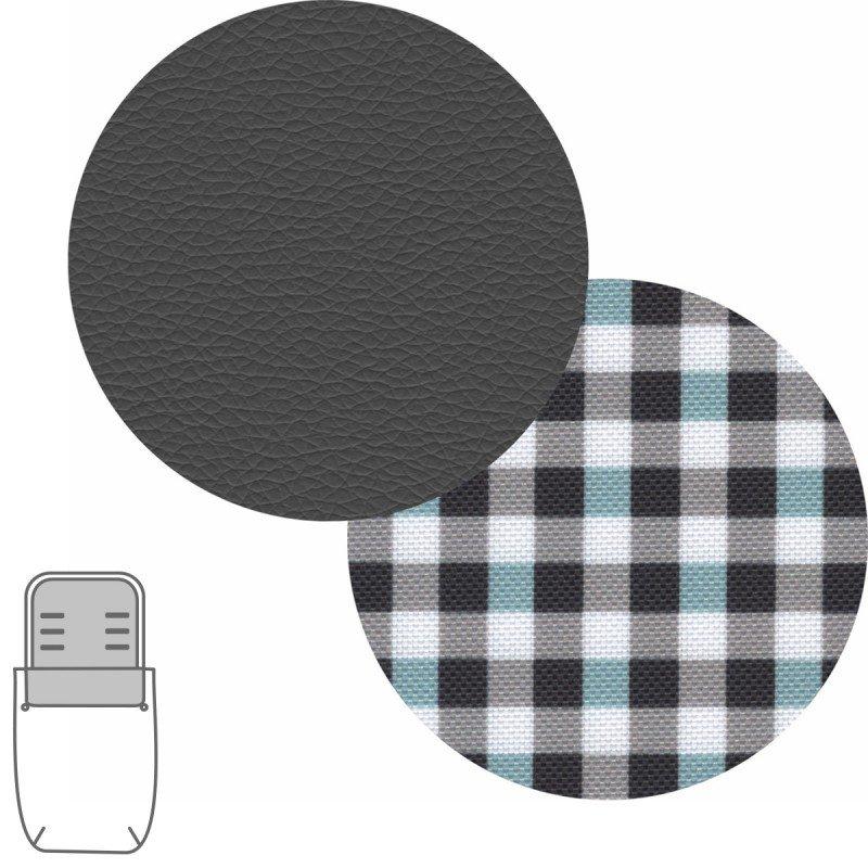 Cambrass SACO CAPAZO + COLCHONETA NEW VICHY AZUL 35x80x6 CM