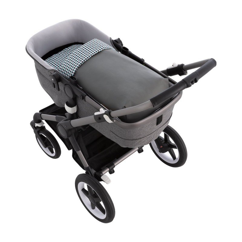 Cambrass SACO CAPAZO + COLCHONETA NEW VICHY AZUL 35x80x6 CM