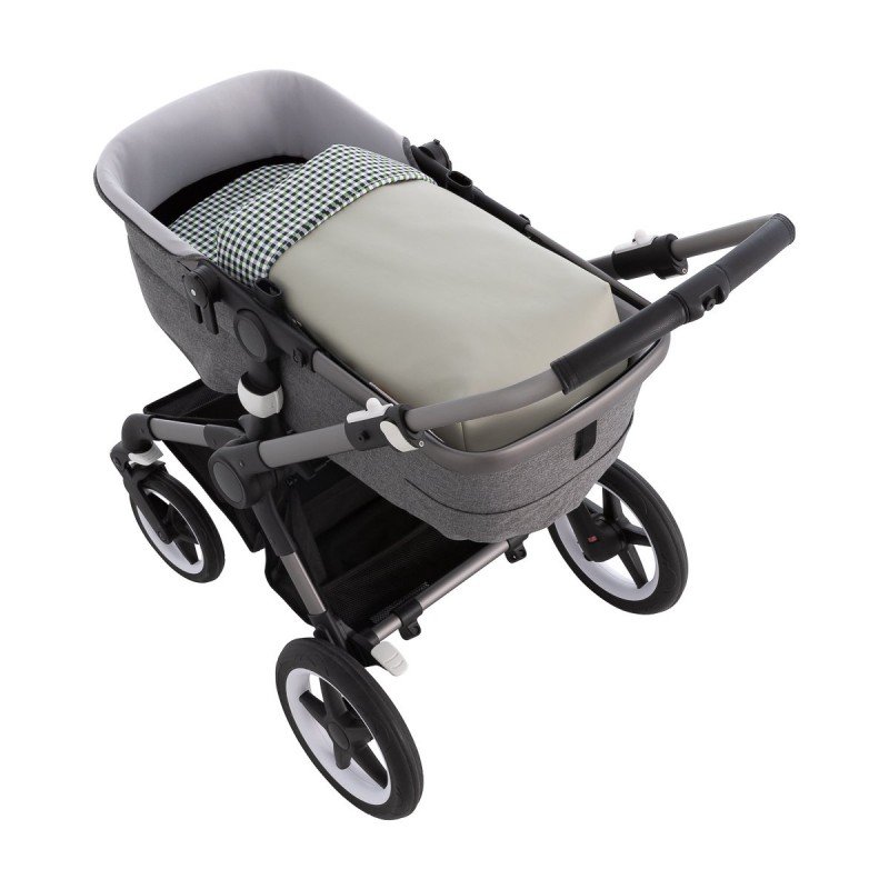 Cambrass SACO CAPAZO + COLCHONETA NEW VICHY KAKI 35x80x6 CM